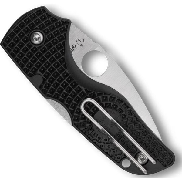 Spyderco 2024 Spyderco Reveal 14, Lil Native Black Lightweight, Serrated Edge - SPY-C230SBK