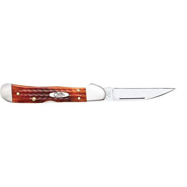 Case Cutlery 2023 Temporary Cancel Case Pocket Worn Harvest Orange Bone Corn Cob Jig Copperlock 61549Wl Ss - CAS-07397