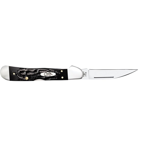 Case Cutlery 2023 Case Jigged Rough Black Synthetic Copperlock 61549Wl Ss - CAS-18233