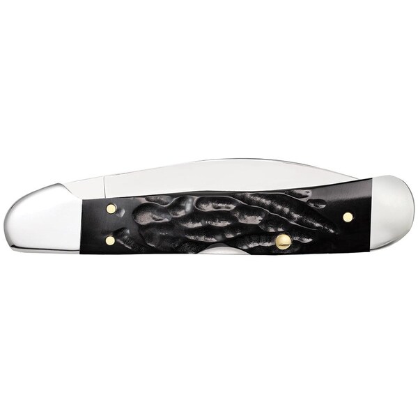Case Cutlery 2023 Case Jigged Rough Black Synthetic Copperlock 61549Wl Ss - CAS-18233