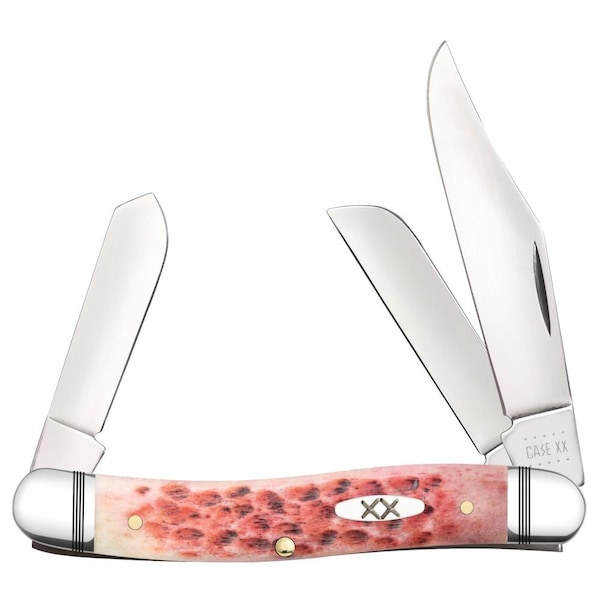 Case Cutlery 2023 Case Raspberry Bone Standard Jig Stockman 6347 Ss - CAS-27725