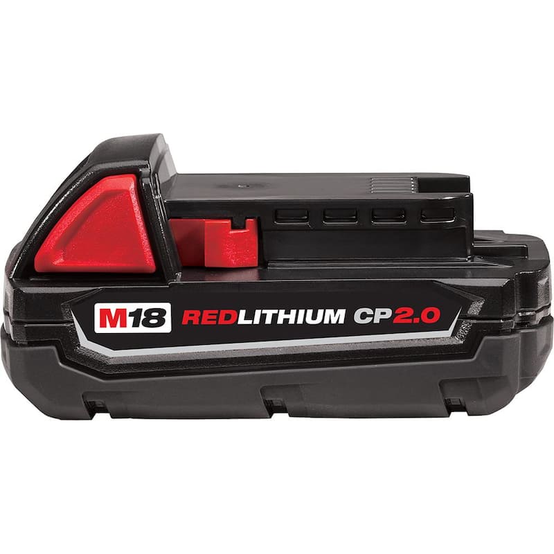 Sierra sable reciprocante Milwaukee M18 de 18V con batería compacta de 2.0 Ah de ion de litio inalámbrica - 2625-20-48-11-1820.
