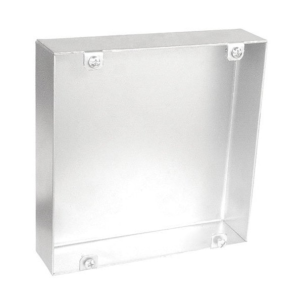 Southwire Electrical Box, 50 cu in, Square Box Type, 6 Gangs, Steel, Square Shape - 6150-BLNK