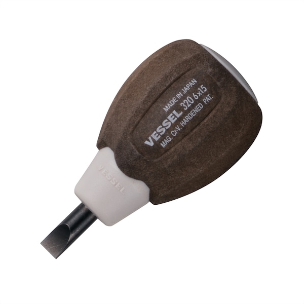 Vessel Vessel Wood-Compo Stuby Screwdriver Slotted 6x25 - 320S615