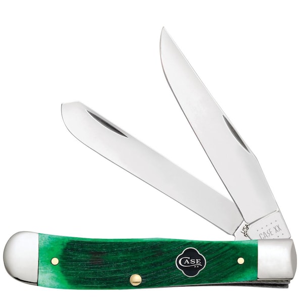 Case Cutlery 2023 Case Clover Bone Sawcut Jig Trapper 6254 Ss - CAS-23210