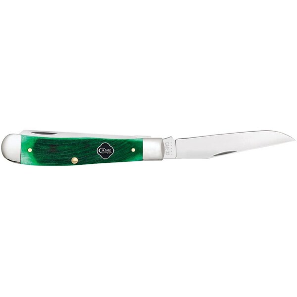 Case Cutlery 2023 Case Clover Bone Sawcut Jig Trapper 6254 Ss - CAS-23210