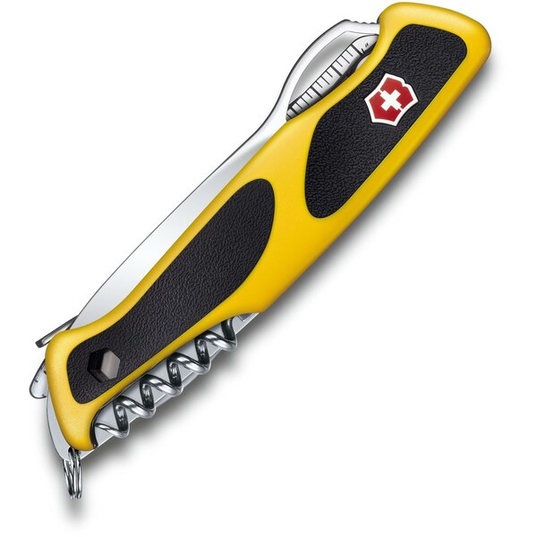 Swiss Army Brands 2024 Victorinox 0.9798.Mwc8Us1 Rangergrip Boatsman, Yellow / Black, Blister - VIC-0.9798.MWC8-X1