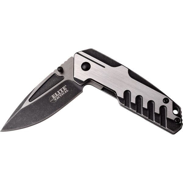 Master Cutlery 2018 Master Assist Fldr, 3In 2 Tone Bld, 2 Tone Ss Hndl, W/ Pc - MAS-ET-A1009