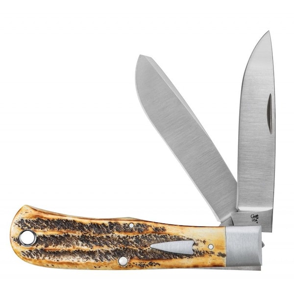 Case Cutlery 2023 Case Case Bose 2019 Collab 6.5 Bonestag Bullnose Trapper Tb6.522019 154Cm - CAS-10364