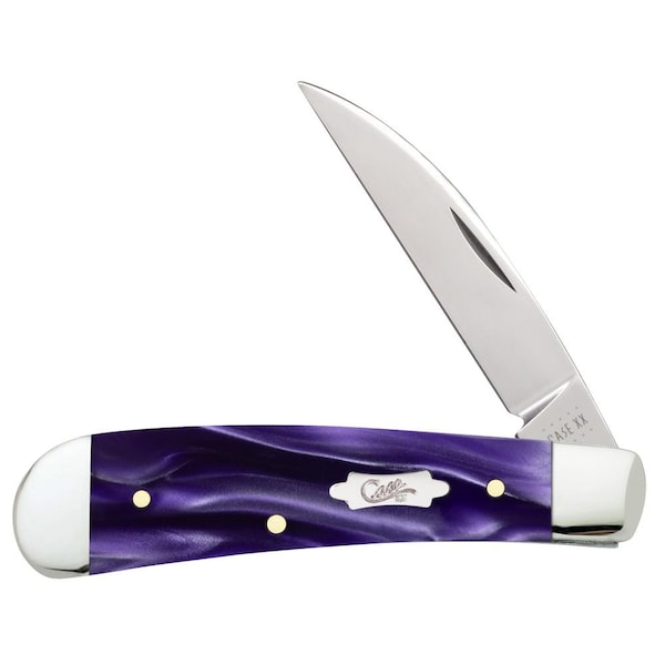 Case Cutlery 2023 Case Wicked Purple Kirinite Sway Back Tb101117 Ss - CAS-17334