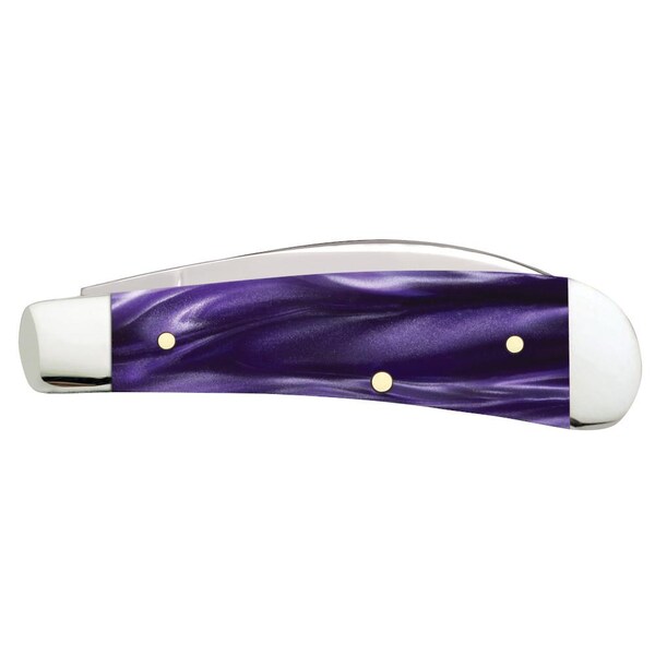 Case Cutlery 2023 Case Wicked Purple Kirinite Sway Back Tb101117 Ss - CAS-17334