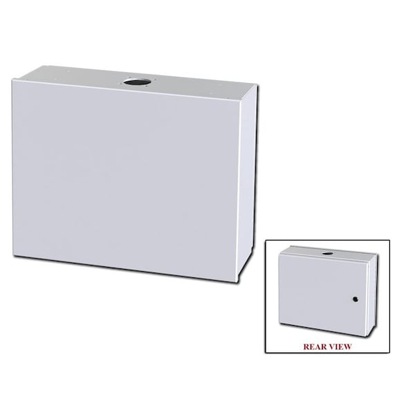 Saginaw Control & Engineering Carbon Steel Electrical Enclosures, 16 in H, 6 in D, 20 in W, NEMA 3R, 4, 12, 13, Hinged - SCE-16HMI2006LP