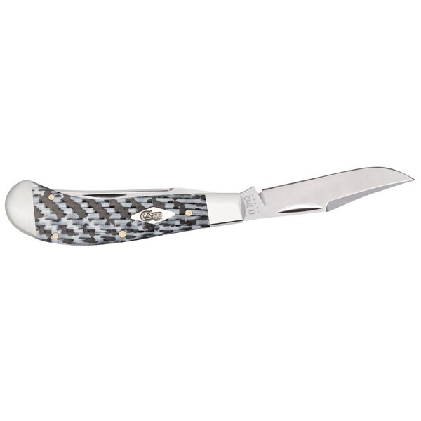 Case Cutlery 2023 Case Black And White Fiber Weave Saddlehorn Tb102110 Ss - CAS-38929