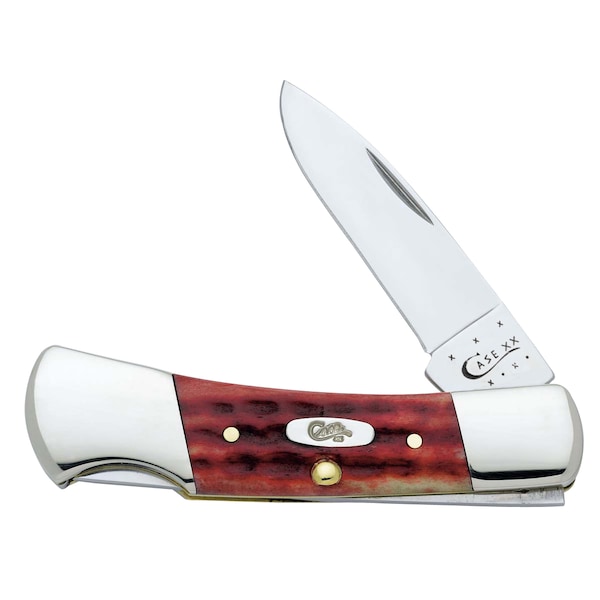 Case Cutlery 2023 Case Pocket Worn Old Red Bone Corn Cob Jig Lockback 61225L Ss - CAS-02758