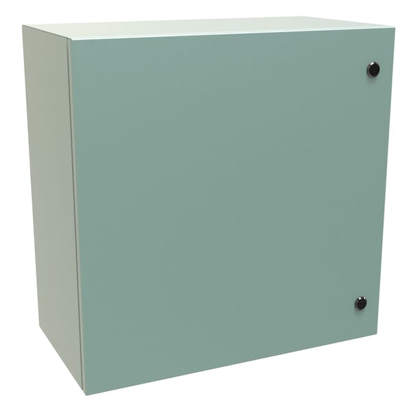 Hammond Steel Electrical Enclosures, 24 in H, 12 in D, 24 in W, NEMA 4, Hinged - EN4SD242412GY