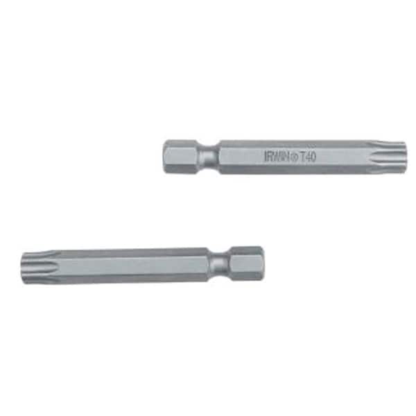 Irwin 93327 Power Bit, T25 Drive, Torx Drive, 14 in Shank, Hex Shank, 11516 in L, S2 Steel - IWAF22TX25B5