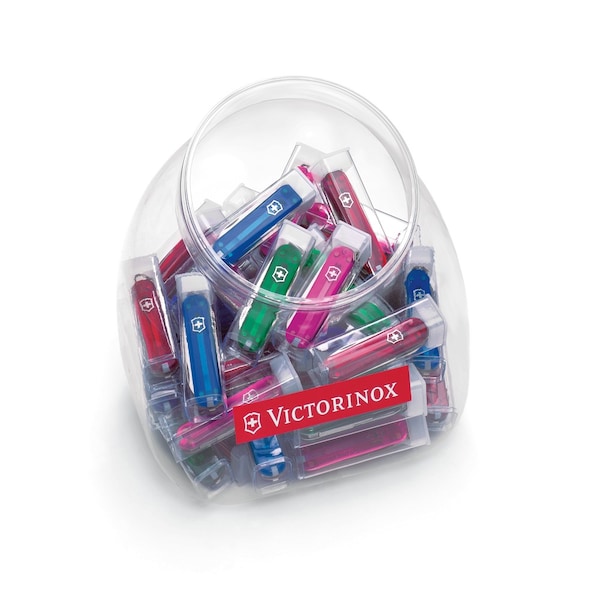 Swiss Army Brands 2024 Victorinox Candy Jar 30Ea. Translucents Multicolored - VIC-0.6223-X122