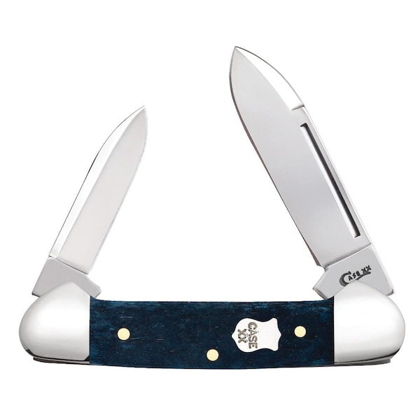 Case Cutlery 2023 Case Mediterranean Blue Smooth Bone Baby Butterbean 62132 Ss - CAS-11196