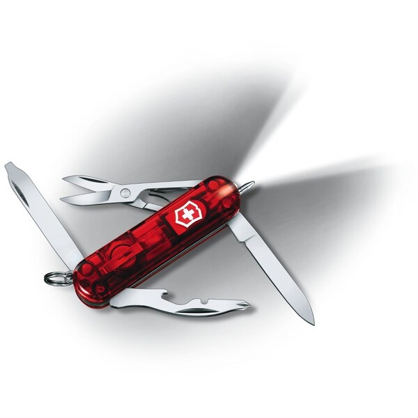 Swiss Army Brands 2023 Victorinox 53756 Midnite Manager Ruby 58Mm - VIC-0.6366.T-X1