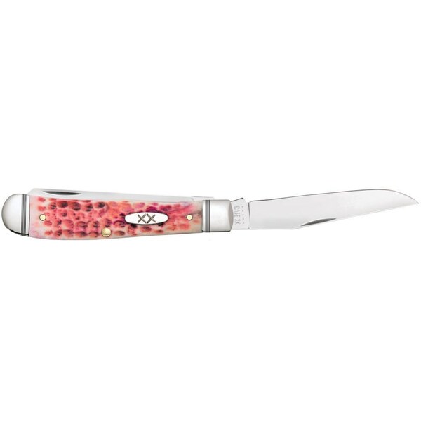 Case Cutlery 2023 Case Raspberry Bone Standard Jig Trapper 6254 Ss - CAS-27720