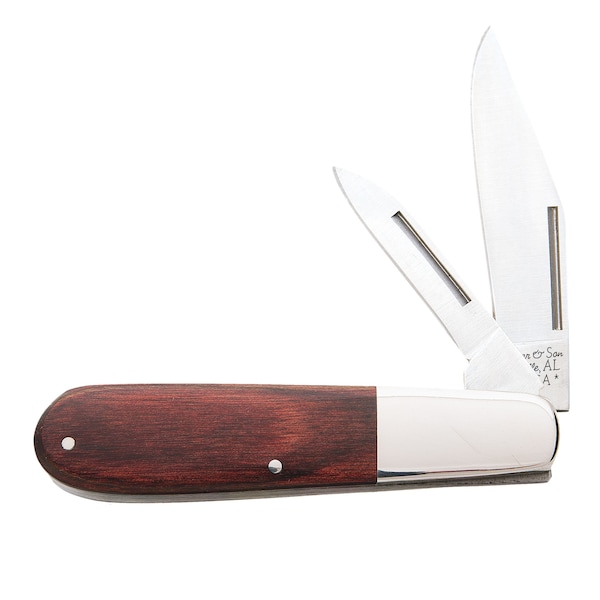 Bear & Sons Cutlery 2023 Bear 3 1/2' Rosewood Barlow - BEA-2281R