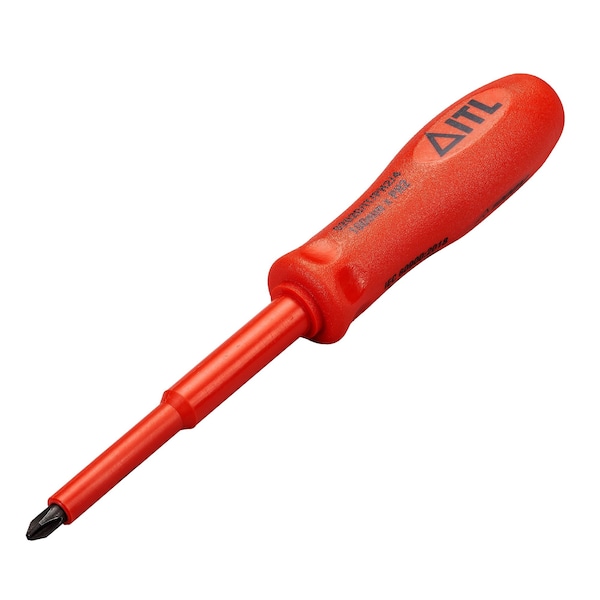 Itl 1000v Insulated Slot/Phillips Screwdriver 4 x 15/64 x No.2 - 02021