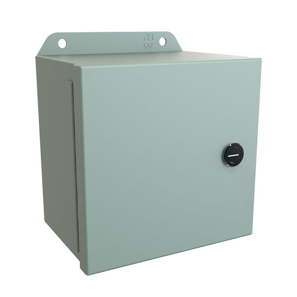 Hammond Steel Electrical Enclosures, 6 in H, 4 in D, 6 in W, NEMA 4, Hinged - EJ664