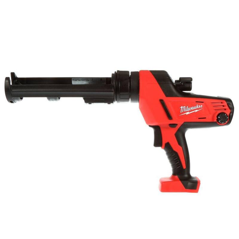 Sierra alternativa inalámbrica Milwaukee M18 FUEL 18V de iones de litio sin escobillas HACKZALL y pistola de calafateo M18 con dos baterías M18 de 6.0 Ah - 2719-20-2641-20-48-11-1862.