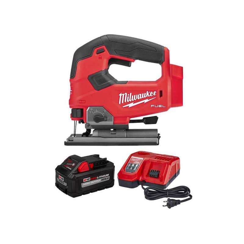 Sierra de Calar Inalámbrica sin Escobillas Milwaukee M18 FUEL de Iones de Litio de 18 Voltios con Kit de Inicio de 8.0 Ah - 2737-20-48-59-1880.