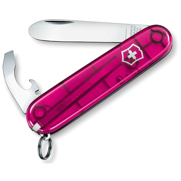 Swiss Army Brands 2024N Victorinox My First Transparent Pink - VIC-0.2373.T5