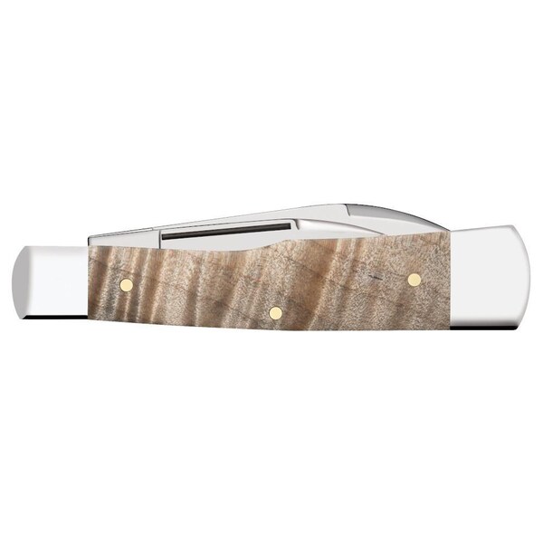 Case Cutlery 2023 Case Curly Maple Wood Gunstock 72130 Ss - CAS-25945