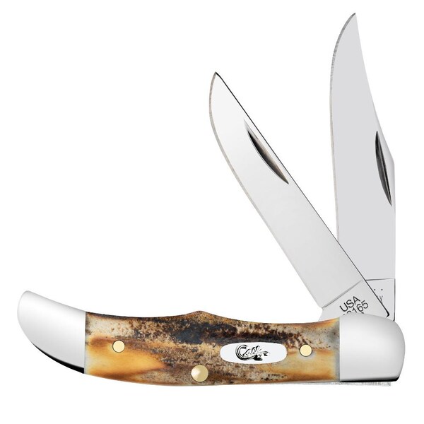Case Cutlery 2023 Case Genuine Stag Pocket Hunter 52165 Ss - CAS-05621