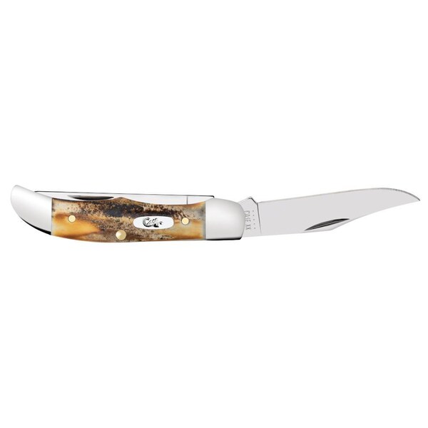 Case Cutlery 2023 Case Genuine Stag Pocket Hunter 52165 Ss - CAS-05621