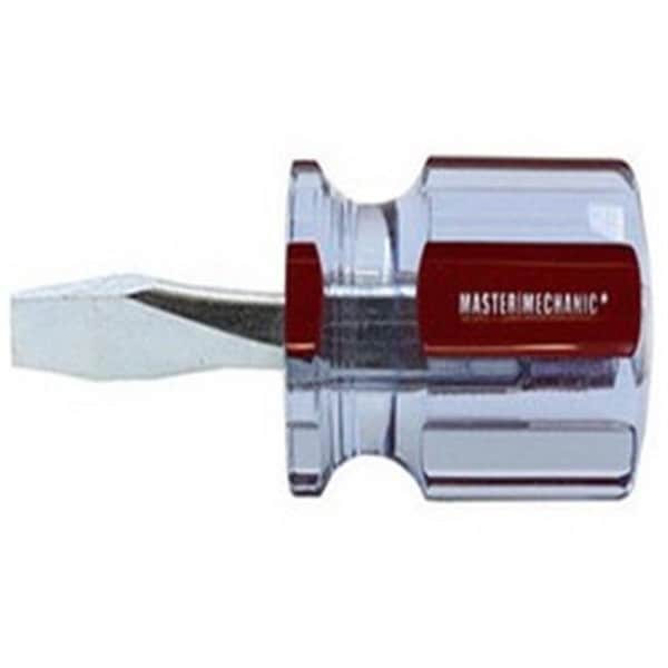 Pratt-Read Pratt-Read 103621 0.25 x 1.5 in. Stubby Square Slotted Keystone Screwdriver - 103621