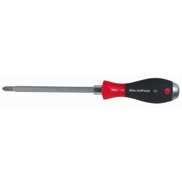 Homecare Products Wiha Tools  Soft Finish Extra Heavy Duty Phillips Screwdriver - HO3963397