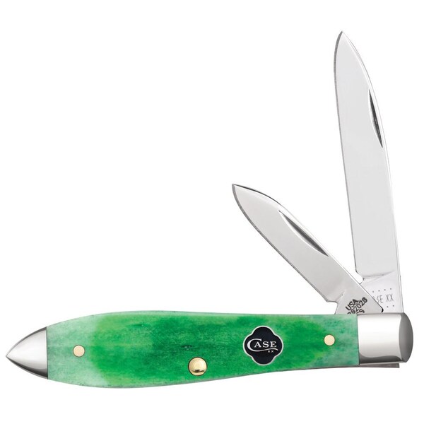 Case Cutlery 2023 Case Clover Bone Sawcut Jig Tear Drop Tb62028 Ss - CAS-23215