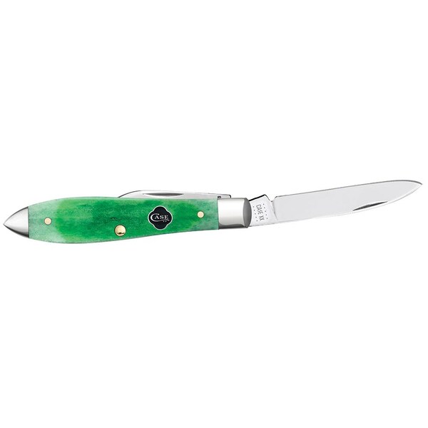 Case Cutlery 2023 Case Clover Bone Sawcut Jig Tear Drop Tb62028 Ss - CAS-23215