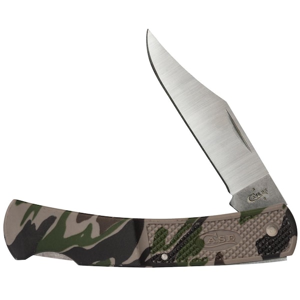 Case Cutlery 2023 Case Camo Case Caliber Lightweight Synthetic Lockback Lt1405L Ss As-Ground Blade - CAS-90118