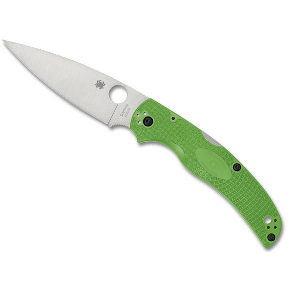 Spyderco 2024 Spyderco Reveal 14, Native Chief Salt Green Lightweight Lc200N, Serrated Edge - SPY-C244SGR
