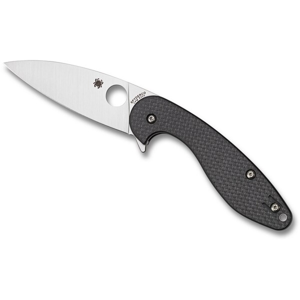 Spyderco 2023 Spyderco Sliverax Carbon Fiber/ G-10 Laminate Plain - SPY-C228CFP