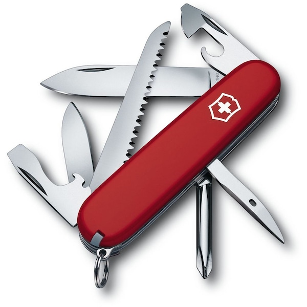 Swiss Army Brands 2024 Victorinox 56831 Hiker, Red, Blister - VIC-1.4613-X8