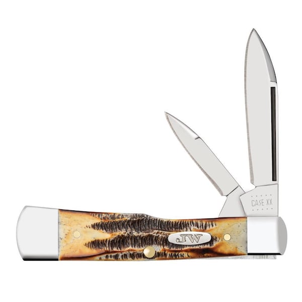 Case Cutlery 2023 Case John Wayne Case 6.5 Bonestag Gunstock 6.52130 Ss - CAS-10707