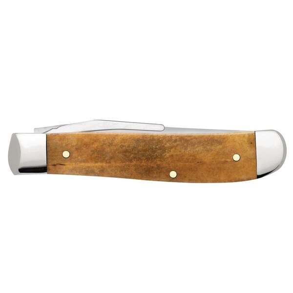 Case Cutlery 2023 Case Golfer'S Tool Gift Set Smooth Antique Bone 6207G Ss W/Ball Marker In Leather Box - CAS-27820