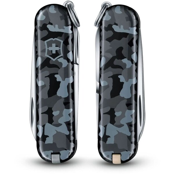Swiss Army Brands 2024 Victorinox 0.6223.942Us1 Classic Sd, Navy Camouflage, Blister - VIC-0.6223.942-X1