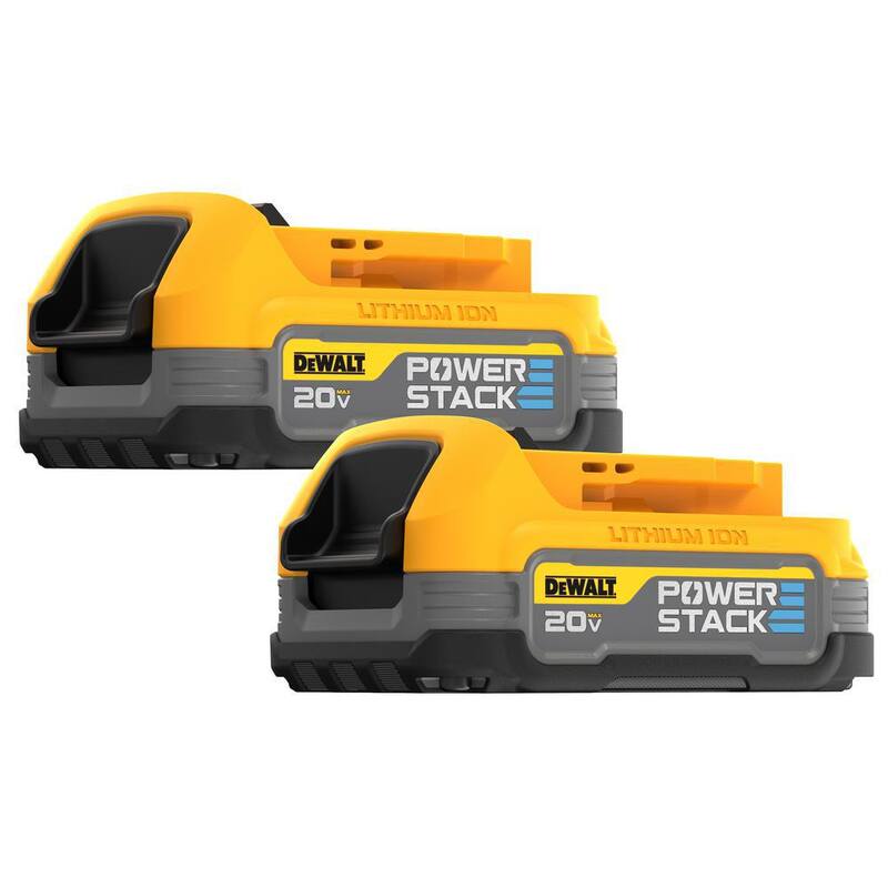 Sierra circular inalámbrica DEWALT 20V MAX de iones de litio de 6.5 pulgadas estilo Sidewinder con (2) baterías compactas 1.7 Ah 20V MAX POWERSTACK - DCS391BWBP034-2