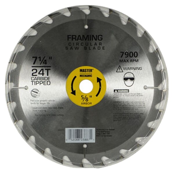 Swivel 7.25 in. MM 24T Blade, 3PK - SW3861516