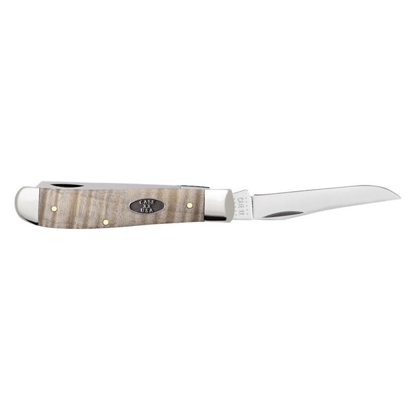 Case Cutlery 2023 Case Curly Maple Wood Mini Trapper 7207 Ss - CAS-25943
