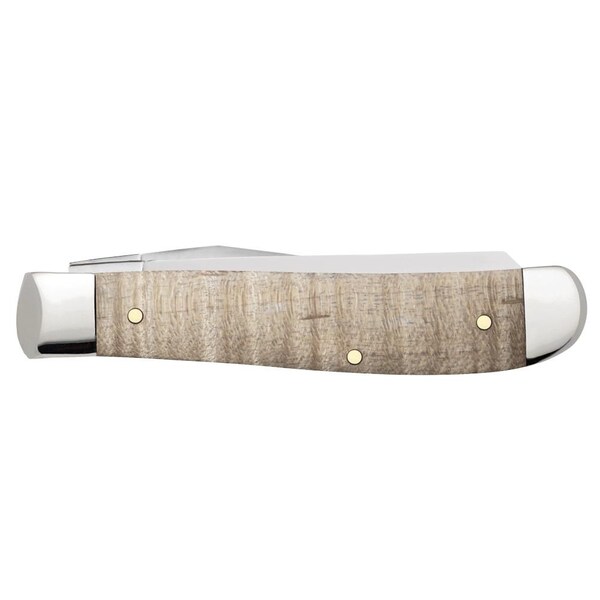 Case Cutlery 2023 Case Curly Maple Wood Mini Trapper 7207 Ss - CAS-25943