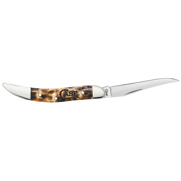 Case Cutlery 2023 Case Natural Bone Toasted Color Wash Small Texas Toothpick 610096 Ss - CAS-67915