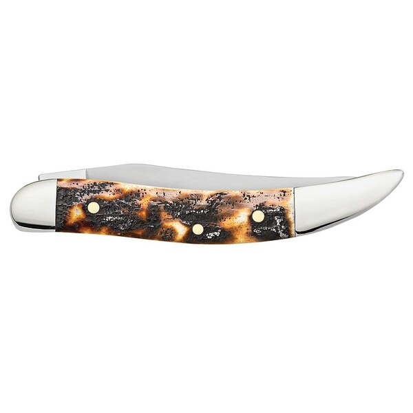 Case Cutlery 2023 Case Natural Bone Toasted Color Wash Small Texas Toothpick 610096 Ss - CAS-67915